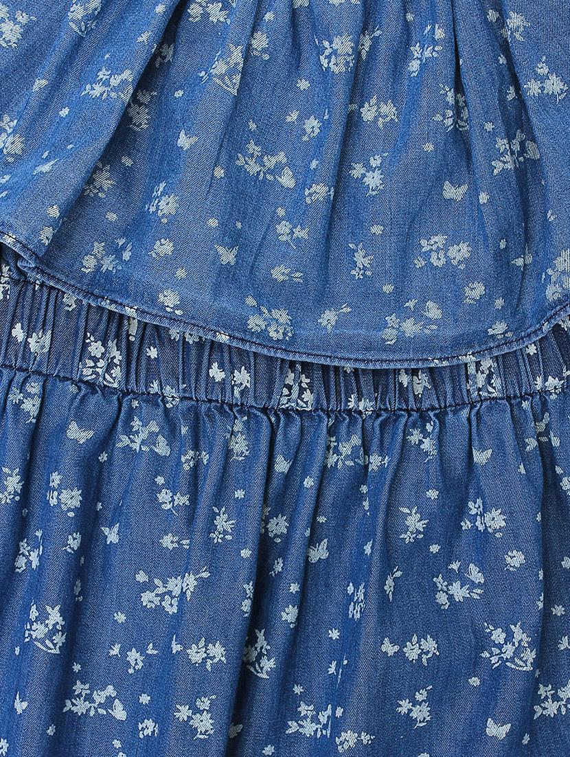 blue cotton frock - 16925087 - Zoom Image - 3