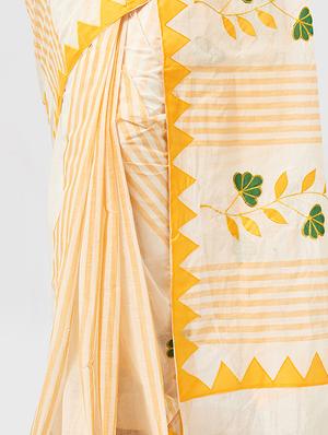 self design woven saree - 16929240 - Standard Image - 3