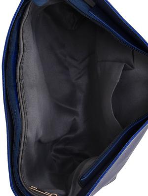 blue leatherette (pu) combo sling bag - 16929661 - Standard Image - 3