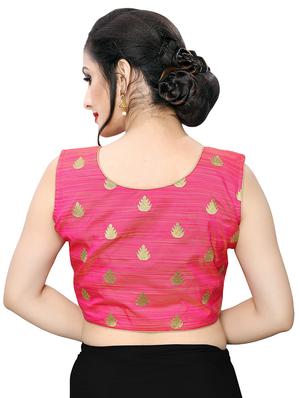 zipper detail embroidered blouse - 16933946 - Standard Image - 3