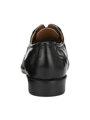 black lace-up derbys - 16935028 - Standard Image - 3