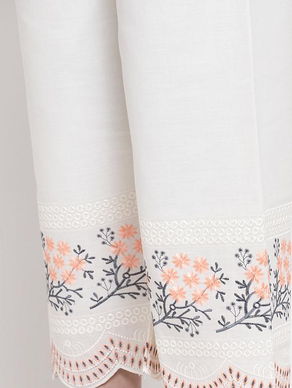 mid rise embroidered palazzo - 16935515 - Zoom Image - 6