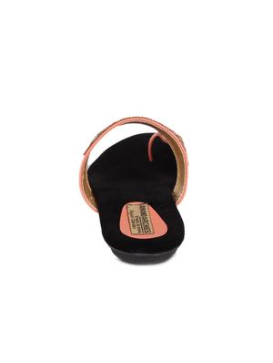 pink one toe sandals - 16936652 - Standard Image - 3
