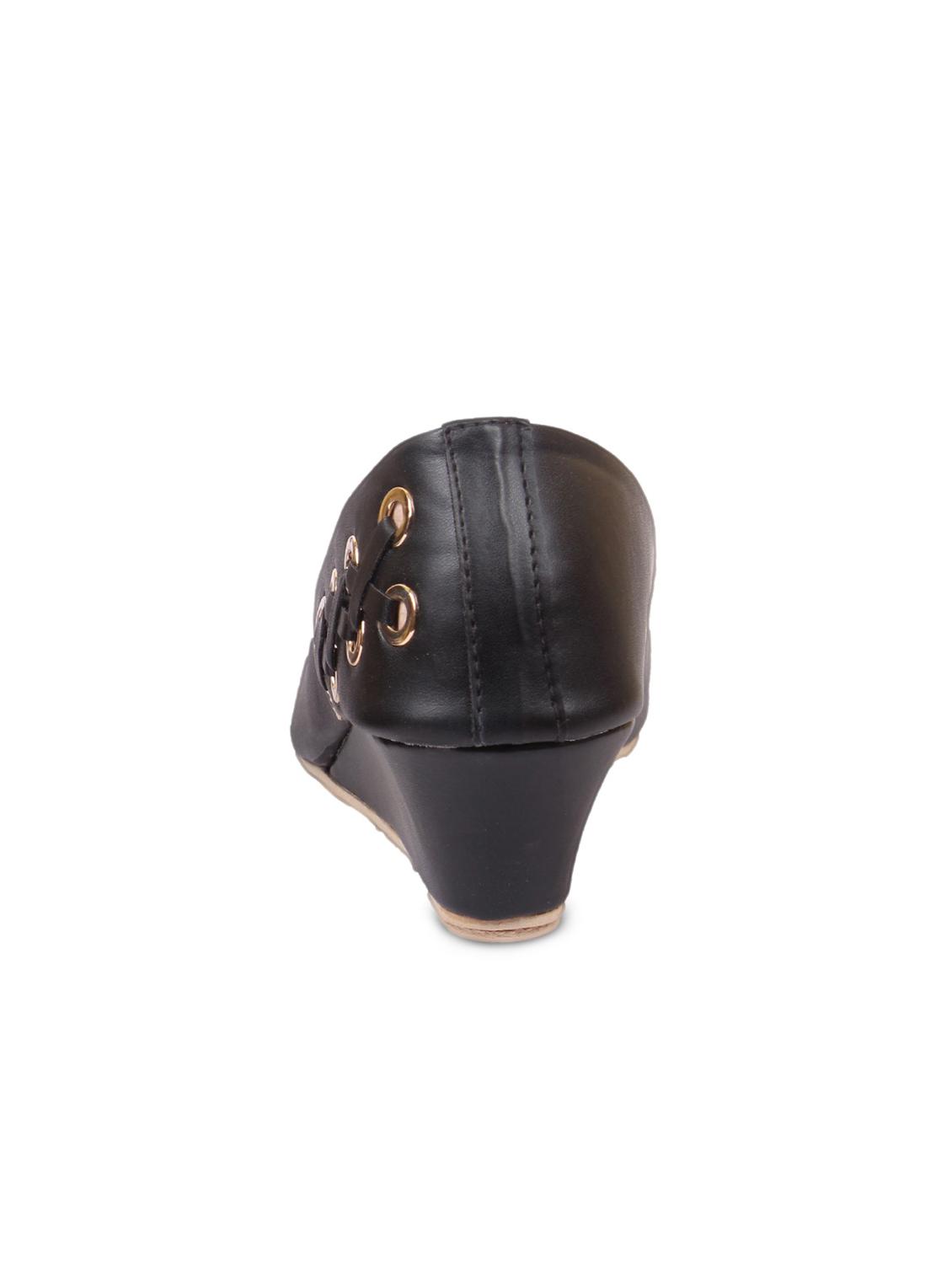 black slip on wedges - 16936800 - Zoom Image - 3