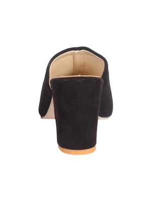 black slip on sandals - 16936822 - Standard Image - 3