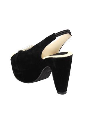 black platforms sandals - 16936879 - Standard Image - 3