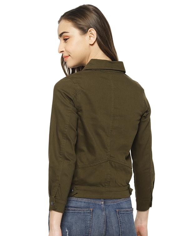 quirky patch denim jacket - 16943317 - Zoom Image - 3