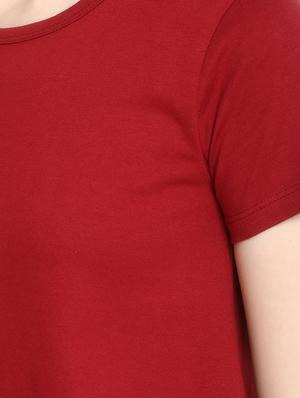 round neck crop tee - 16943880 - Standard Image - 6