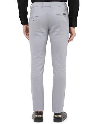 grey solid chinos - 16945238 - Standard Image - 3