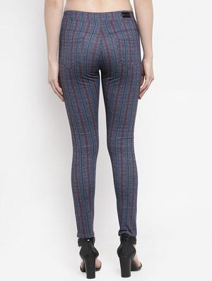 mid rise checkered trouser - 16945601 - Standard Image - 3