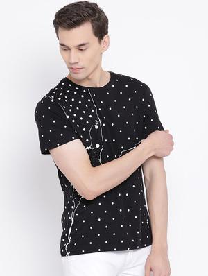 monochrome polka dot print t-shirt - 16947866 - Standard Image - 3