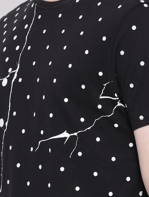 monochrome polka dot print t-shirt - 16947866 - Standard Image - 6