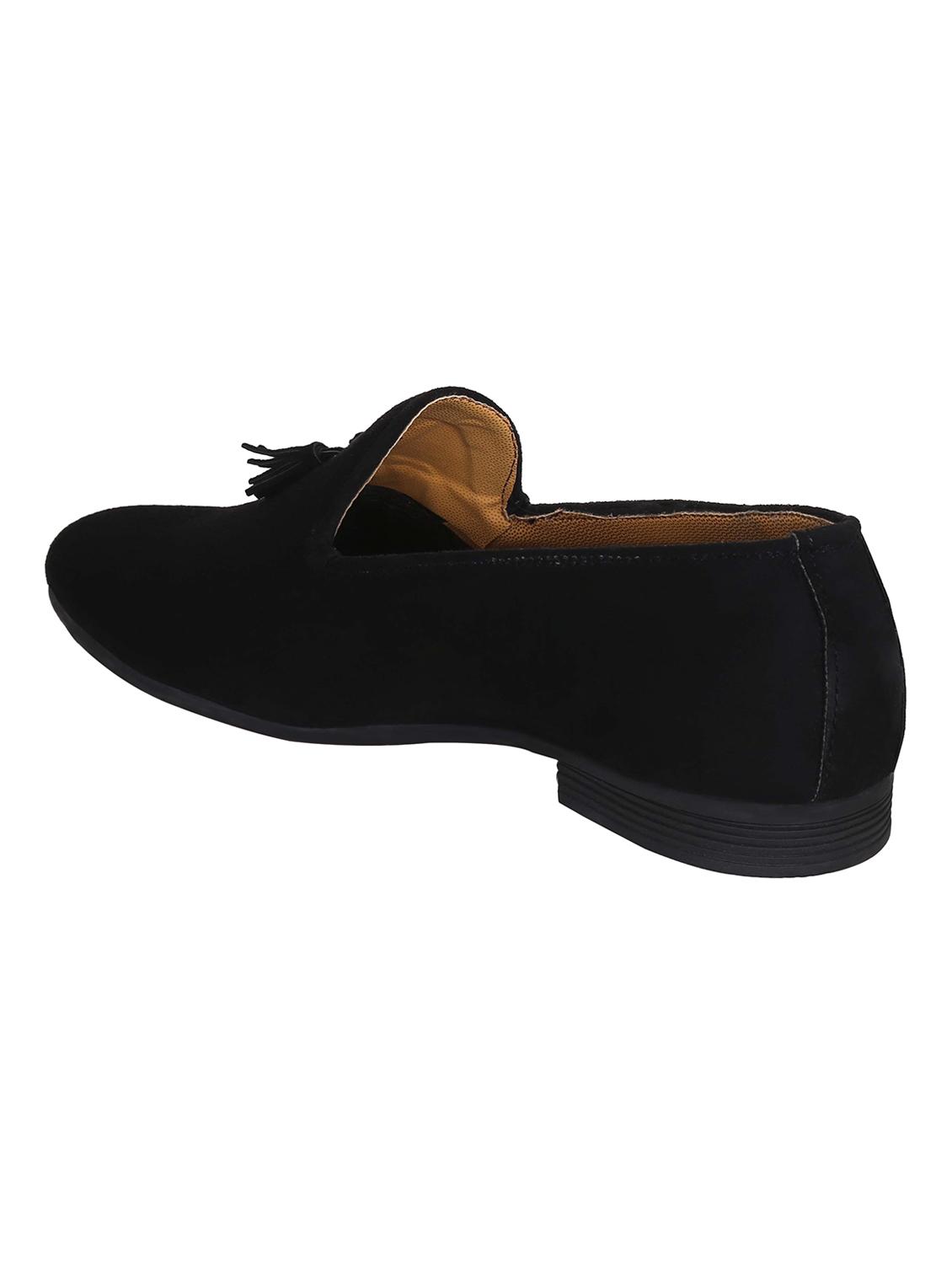 black slip on loafers - 16948779 - Zoom Image - 3