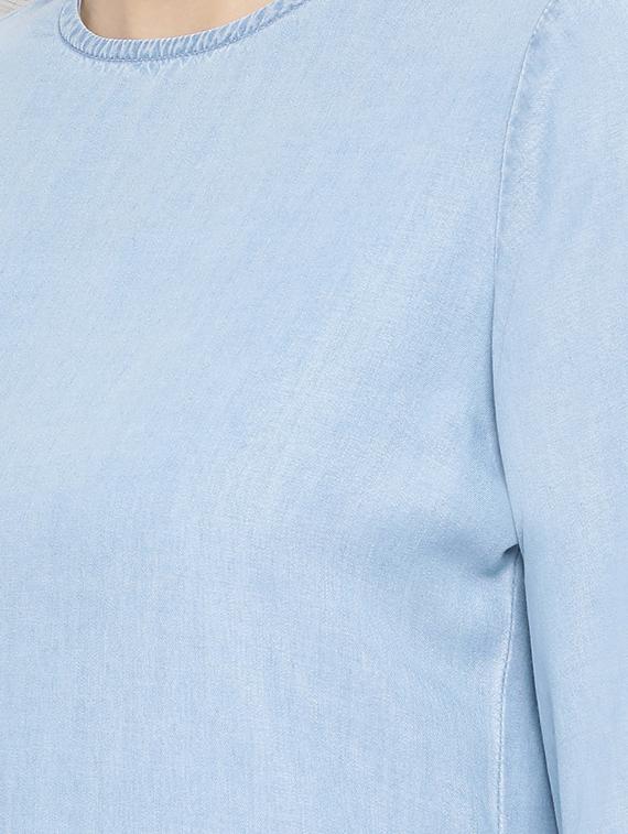 bell sleeved solid top - 16949527 - Zoom Image - 6