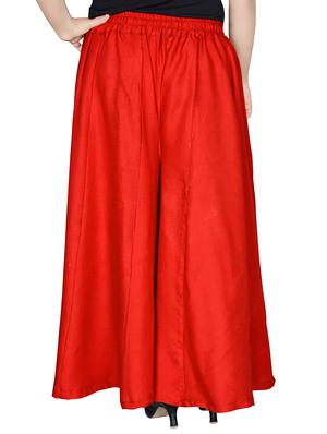 solid flared palazzo - 16949977 - Standard Image - 3