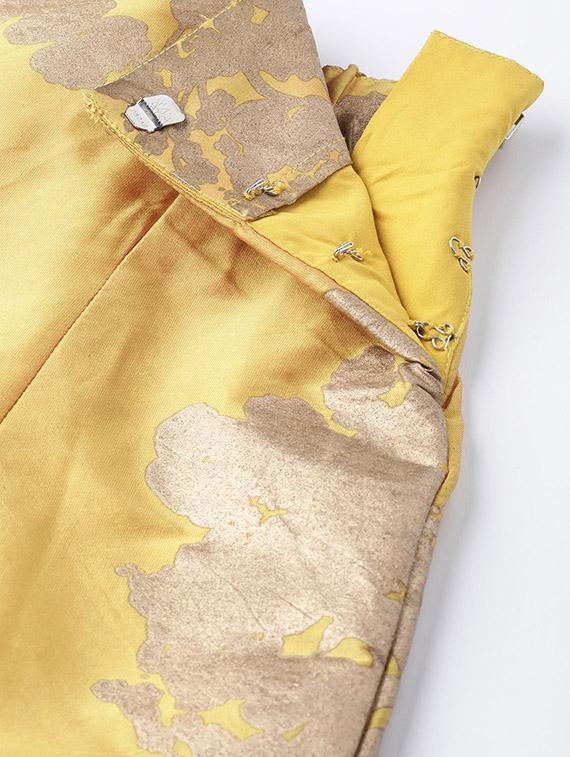foil print panelled lehenga - 16953121 - Zoom Image - 6
