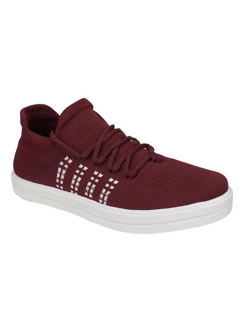 red lace-up sport shoes - 16955066 - Very Small Image - 1