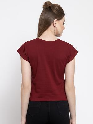 round neck crop tee - 16955907 - Standard Image - 3