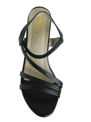 black back strap sandals - 16960765 - Standard Image - 3