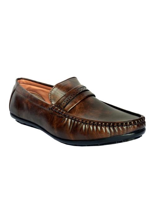 brown slip on loafers - 16960935 - Standard Image - 1