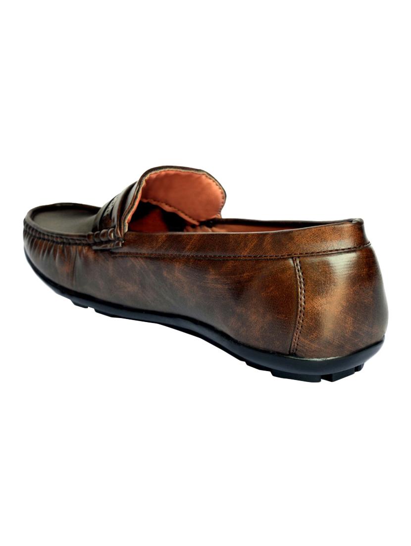 brown slip on loafers - 16960935 - Zoom Image - 3