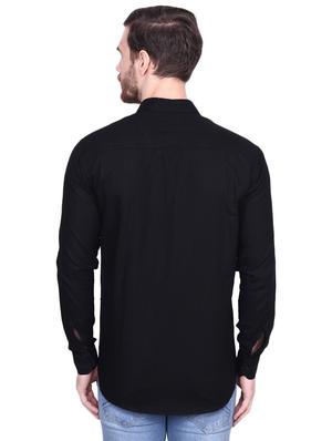 black taped casual shirt - 16962351 - Standard Image - 3