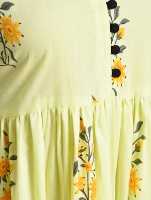 floral kurta palazzo set - 16963979 - Standard Image - 6