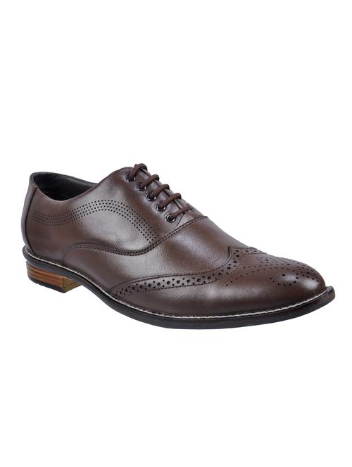 brown lace-up brouges - 16966078 - Very Small Image - 1