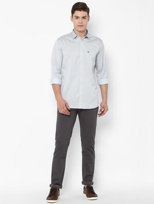 grey printed casual shirt - 16971458 - Standard Image - 3