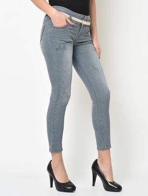 grey denim jeans - 16973925 - Standard Image - 3