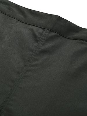 green cotton flat front trousers - 16974932 - Standard Image - 6
