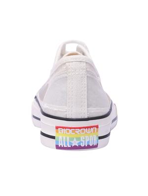 white lace-up sneakers - 16980540 - Standard Image - 3