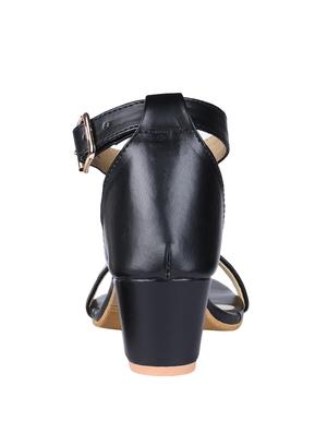 black ankle strap sandals - 16981357 - Standard Image - 3