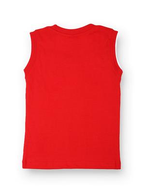 red cotton shorts set twin sets & dungree - 16983892 - Standard Image - 3