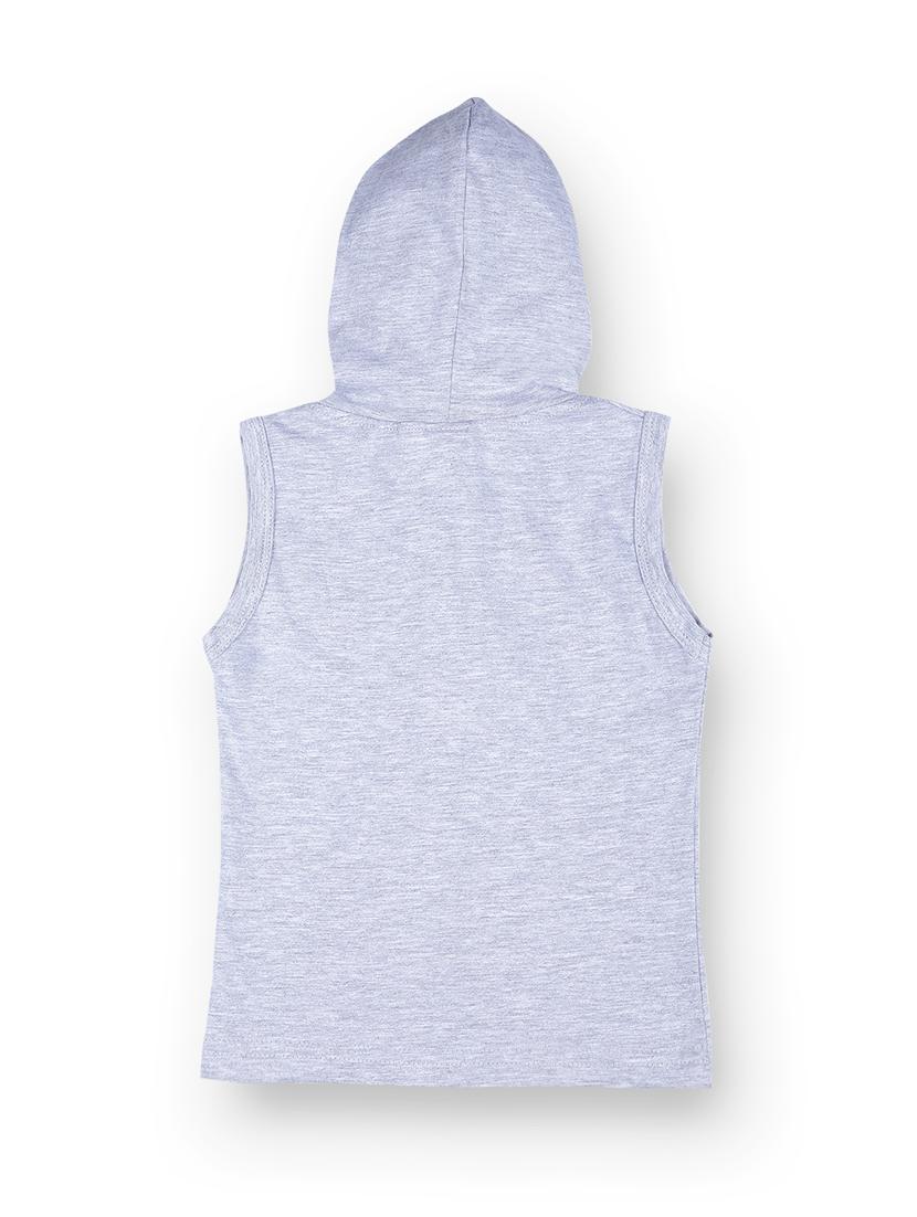 grey cotton shorts set twin sets & dungree - 16983895 - Zoom Image - 3