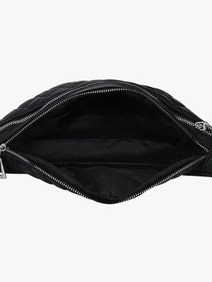 black leatherette (pu) regular pouch - 16985018 - Standard Image - 3