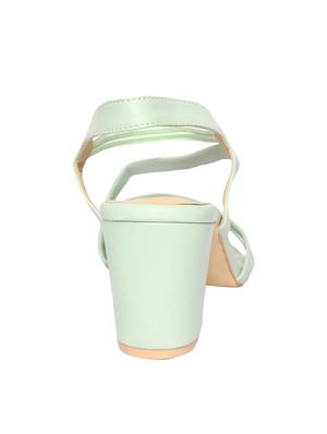 green back strap sandals - 16985246 - Standard Image - 3