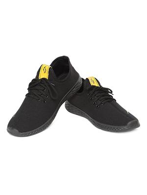 black lace up sport shoes - 16985548 - Standard Image - 3