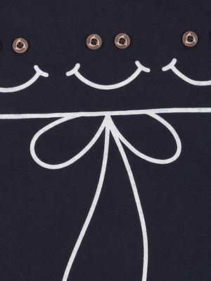 blue cotton regular top - 16988931 - Standard Image - 3