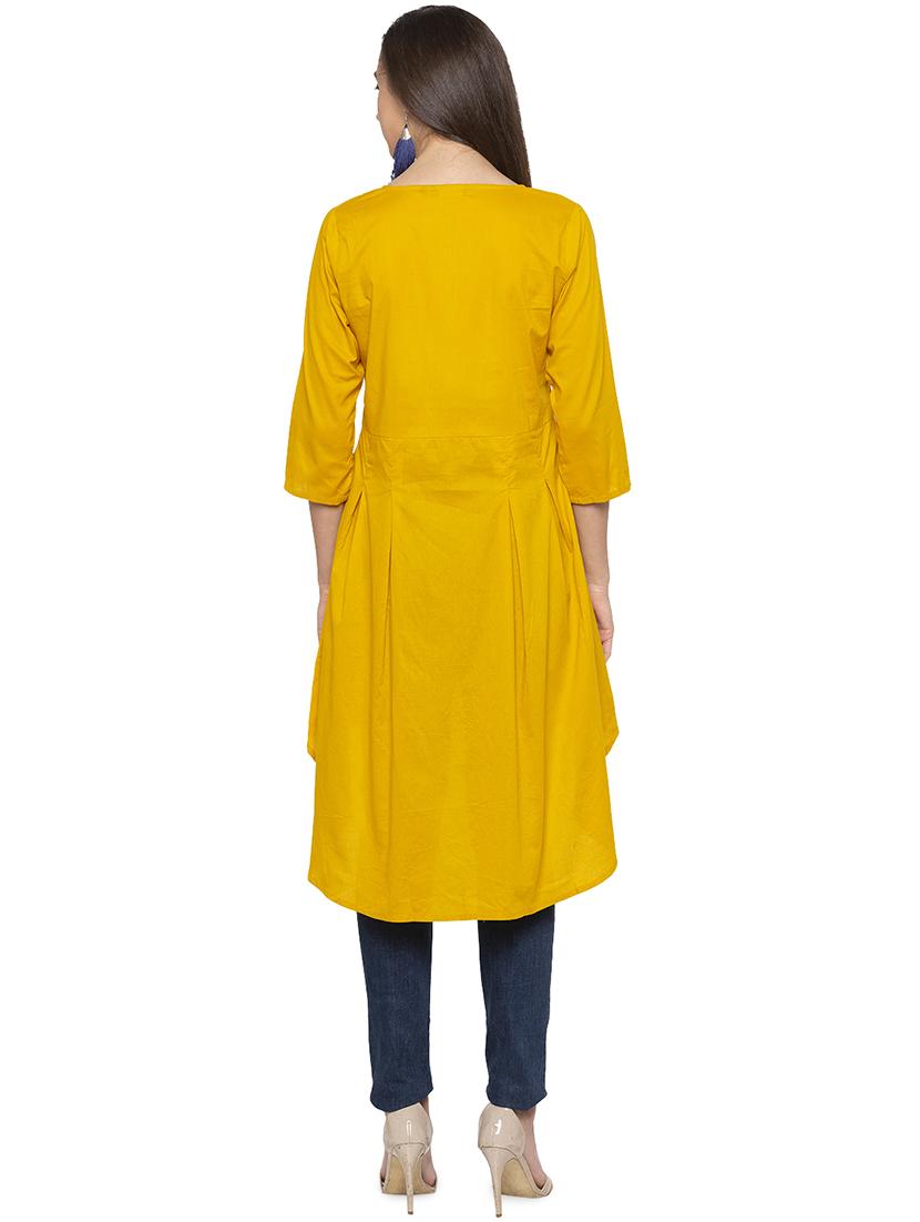 button up high-low tunic - 16990146 - Zoom Image - 3