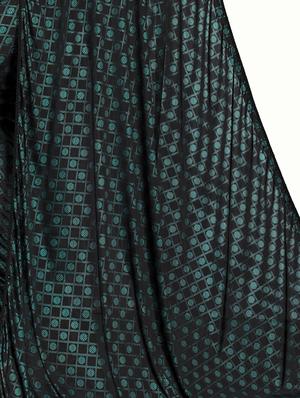 foil printed saree with blouse - 16990419 - Standard Image - 3