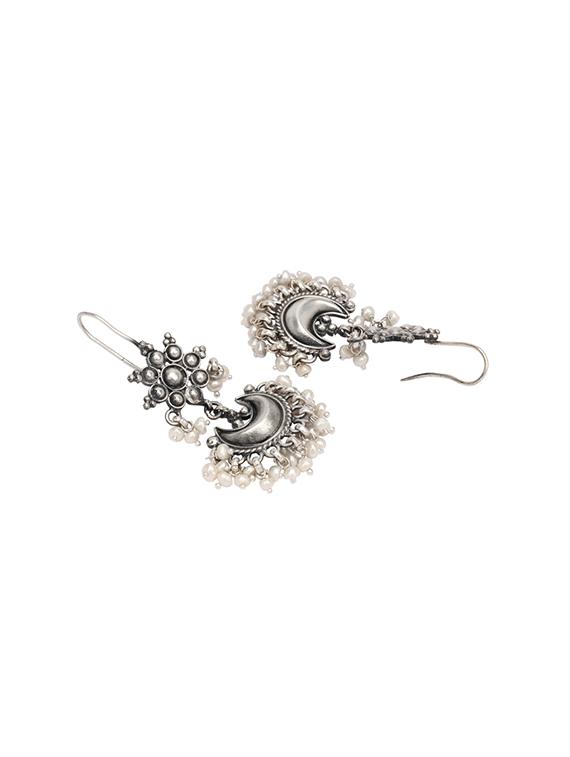 silver drop earring - 16991190 - Zoom Image - 3
