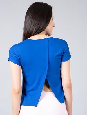 slit back quirky top - 16991295 - Standard Image - 3