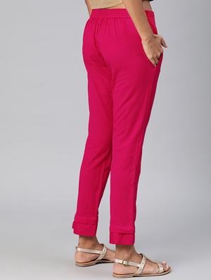 mid rise flat front trouser - 16993615 - Standard Image - 3