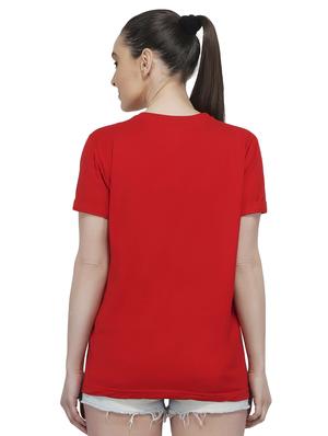 round neck quirk print tee - 16997181 - Standard Image - 3