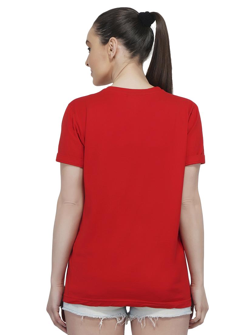 round neck quirk print tee - 16997181 - Zoom Image - 3