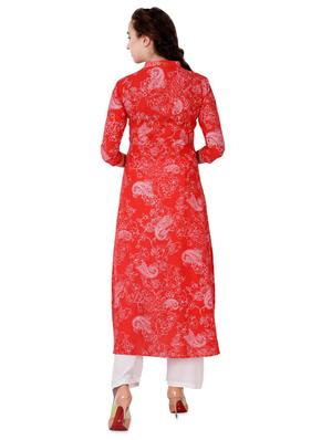 paisley a-line kurta - 16997343 - Standard Image - 3