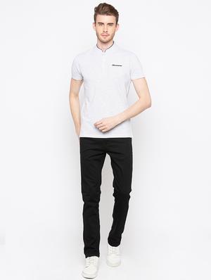 white polka dot print pocket t-shirt - 16997973 - Standard Image - 3