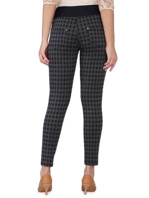mid rise checkered jeggings - 16999881 - Standard Image - 3
