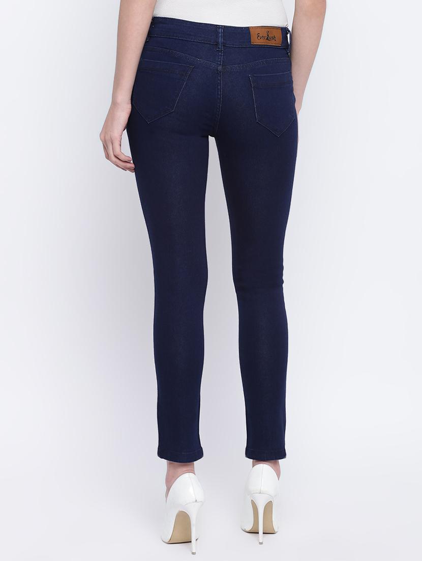 mid rise ankle length jeans - 17006433 - Zoom Image - 3